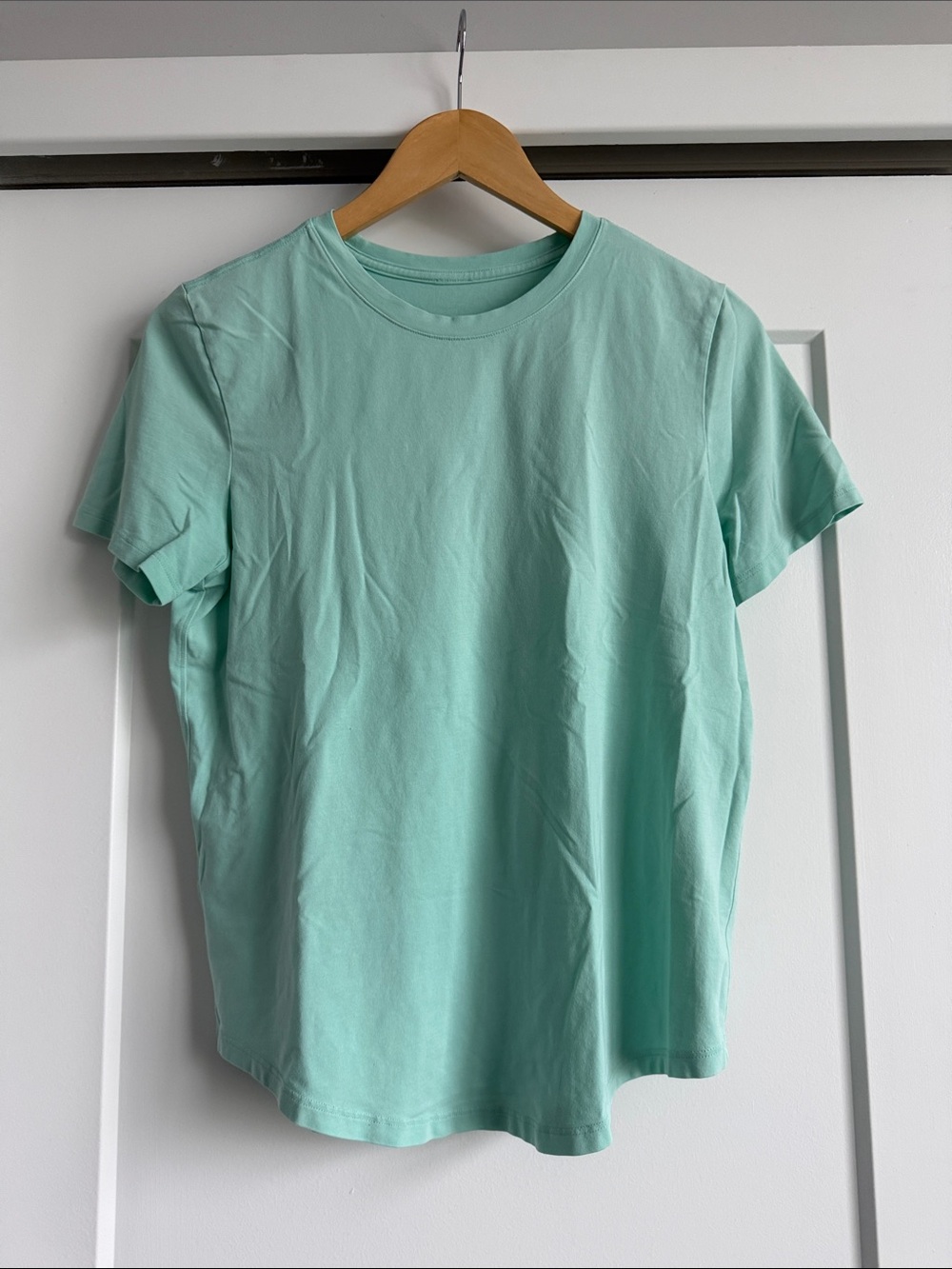 Lululemon Love Crewneck Athletica Mint Green Short Sleeve Crew Tee